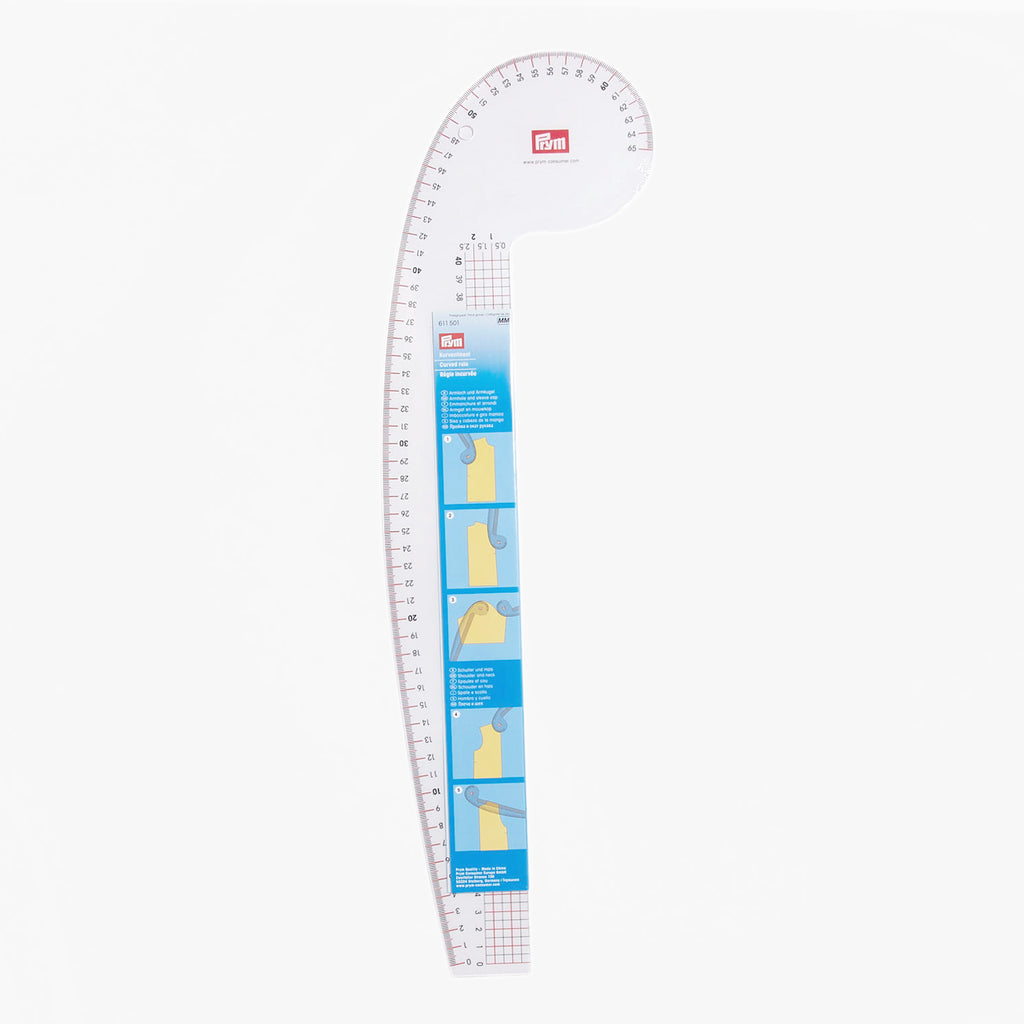 Prym Curved Ruler